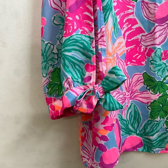 Lily Pulitzer Pamela Top size Large - Picture 4 of 5
